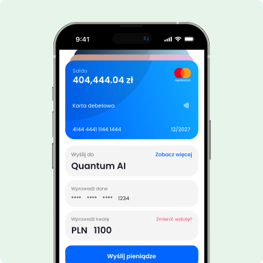 ekran płatności Quantum AI aplikacja